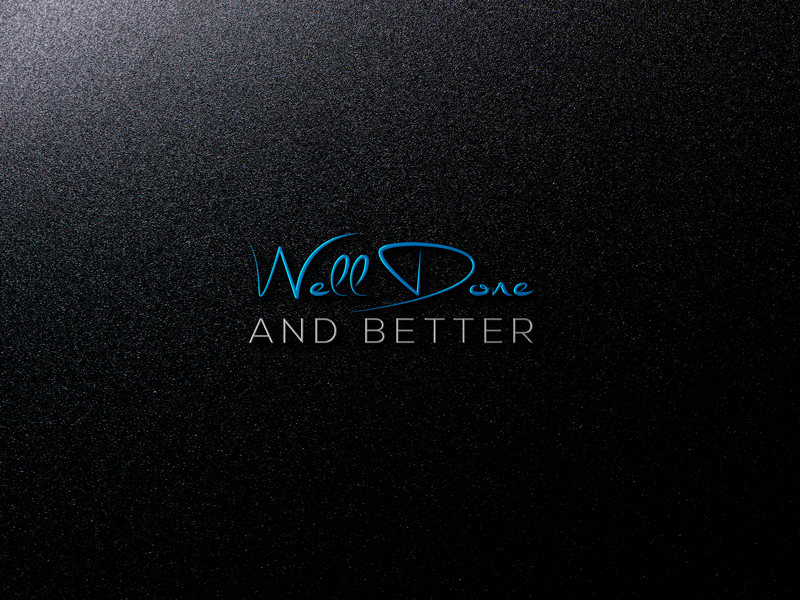 Logo Design by ADesignWorld for Well Done and Better | Design #16450415