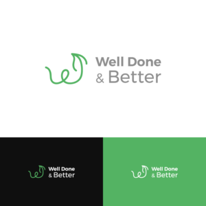 Logo Design by Dreemlan Design for Well Done and Better | Design: #16439571