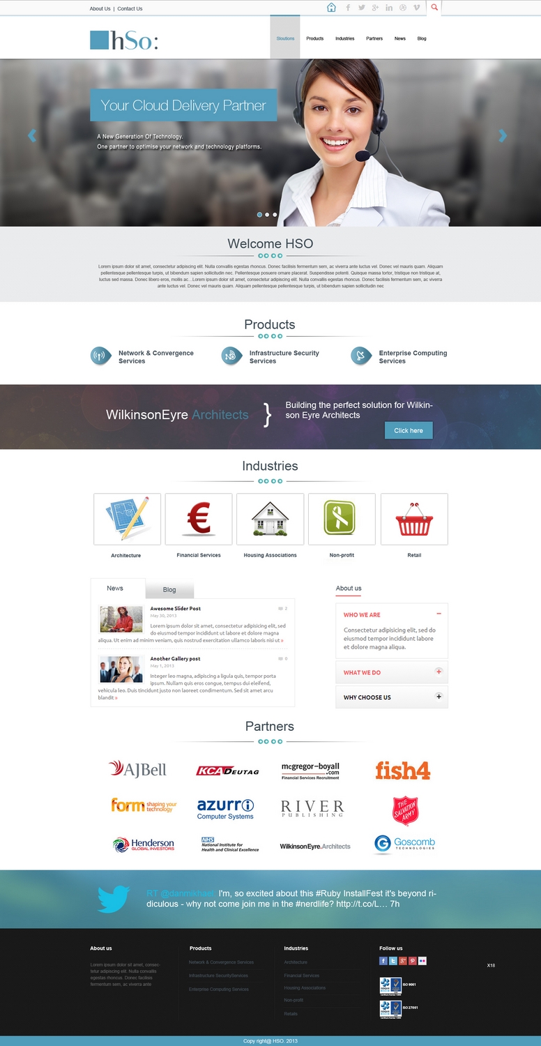 Web Design by pb for hSo | Design #2669327