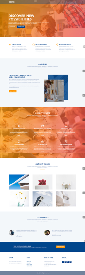Wordpress Theme for Sure Oasis | Web-Design von joe designs