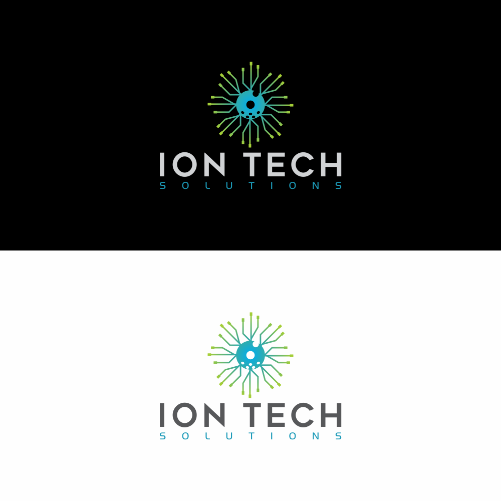 Logo Design by moisesf for ION Tech Solutions | Design #17198342