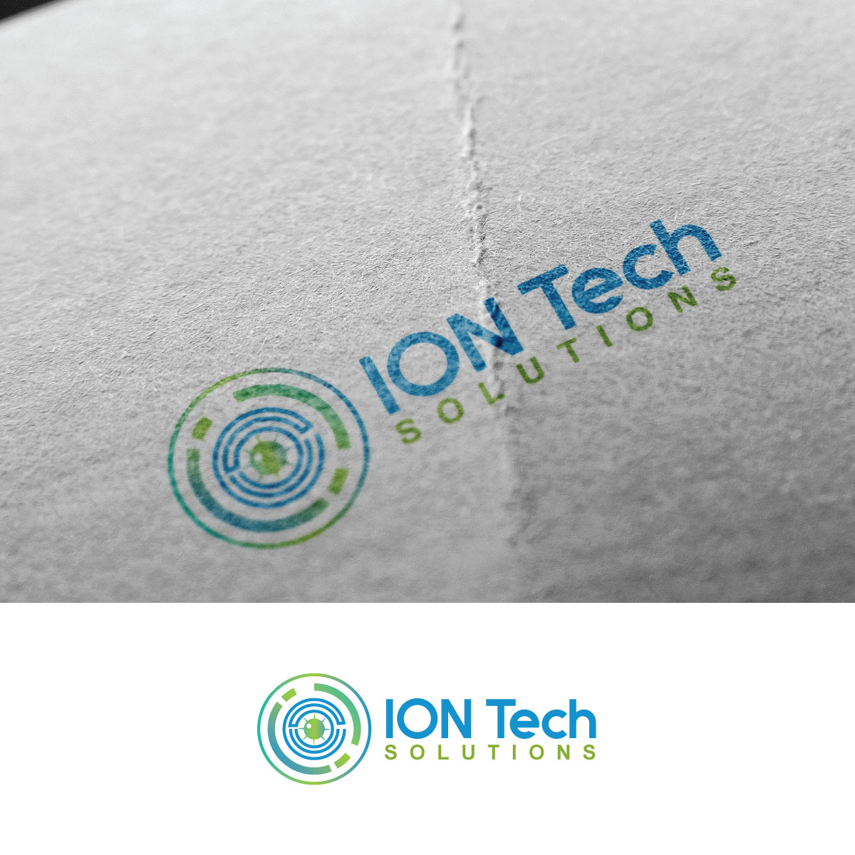 Logo Design by e-graphics for ION Tech Solutions | Design #16422046