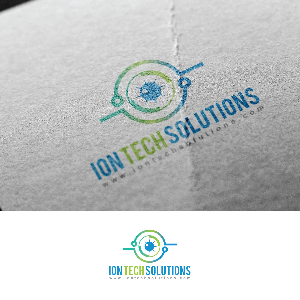 Diseño de Logo por e-graphics para ION Tech Solutions | Diseño #16422047