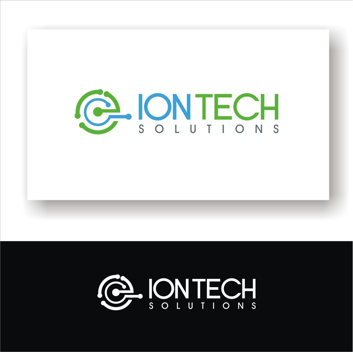 Logo Design by e-graphics for ION Tech Solutions | Design #16423468