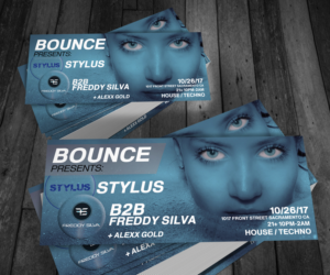 Bounce (nightclub flyer)  | Flyer-Design von neboica