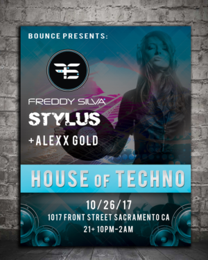 Bounce (nightclub flyer)  | Flyer-Design von alex989