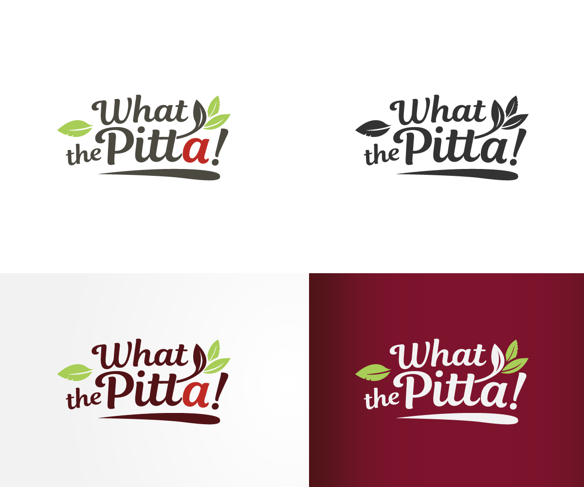 Logo Design by cerus for What The Pitta | Design #16542075