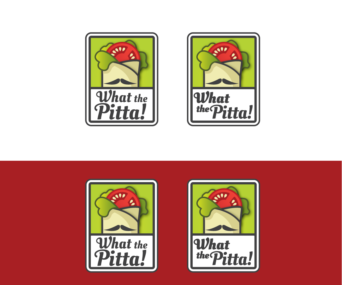 Logo Design by cerus for What The Pitta | Design #16557339
