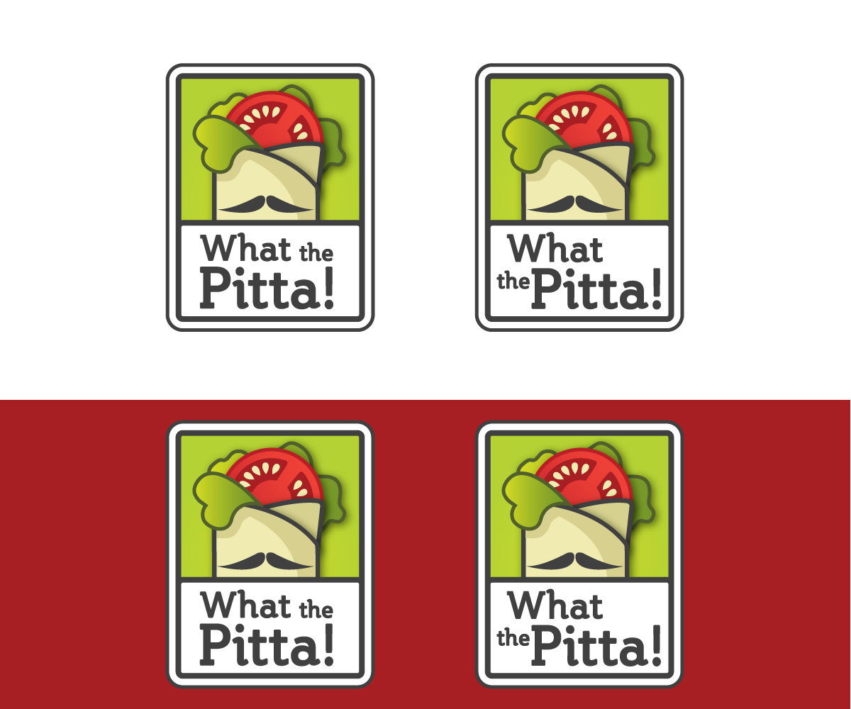 Diseño de Logo por cerus para What The Pitta | Diseño #16558669