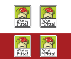 Logo Design by cerus for What The Pitta | Design: #16558669