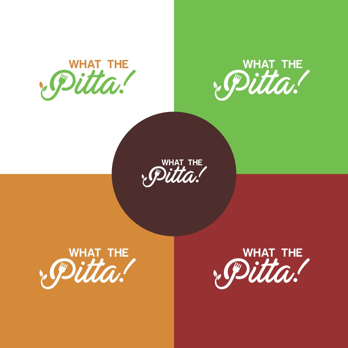 Logo Design by e-graphics for What The Pitta | Design #16457138