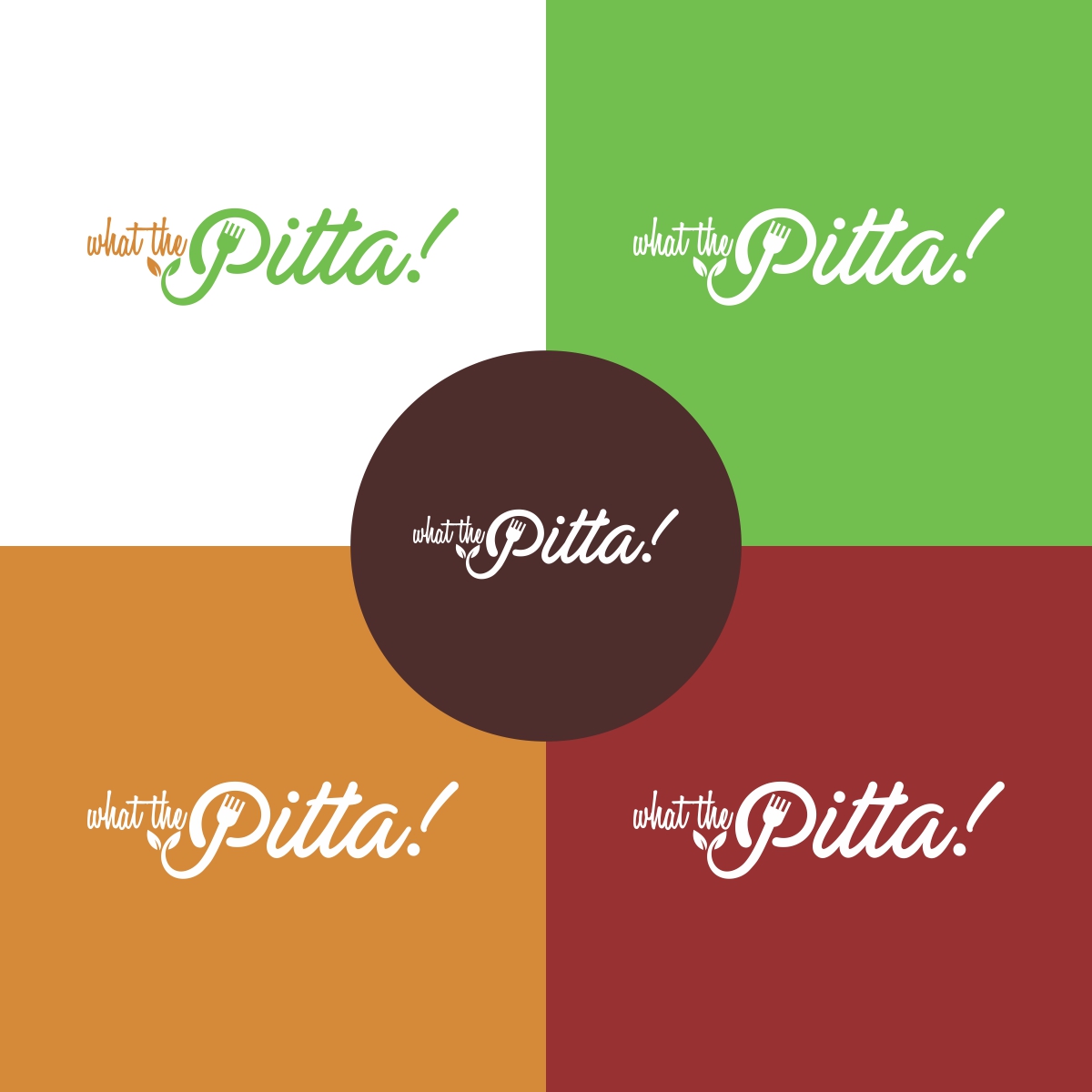 Logo Design by e-graphics for What The Pitta | Design #16462506