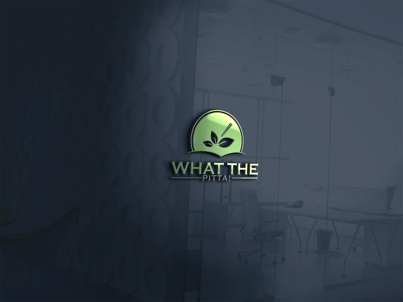 Logo Design by Sherpa design for What The Pitta | Design #16464053