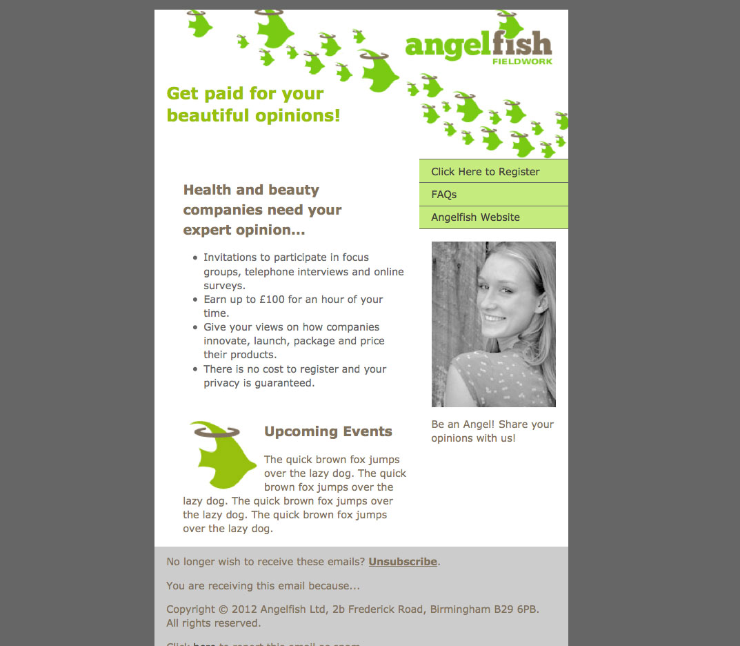 Diseño de Newsletter por juniper107 para este proyecto | Diseño #2670282