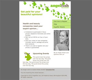 Newsletter Design by juniper107