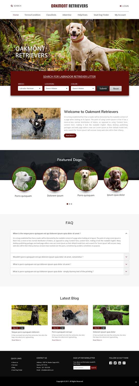 Web Design by pb for this project | Design #16449976