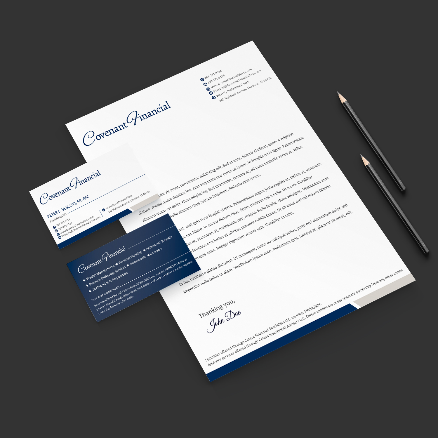 Stationery Design by Creative Jiniya for this project | Design #16443282