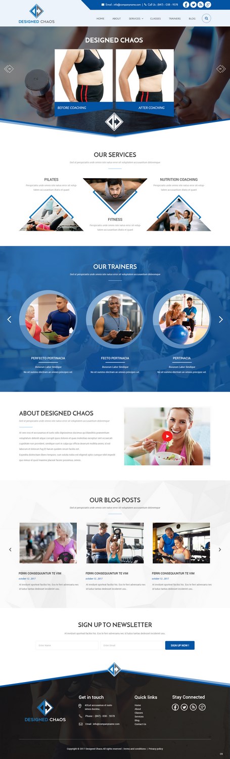 Web Design by pb for this project | Design #16449748