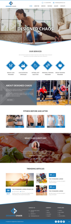 Web Design par pb pour ce projet | Design : #16449766