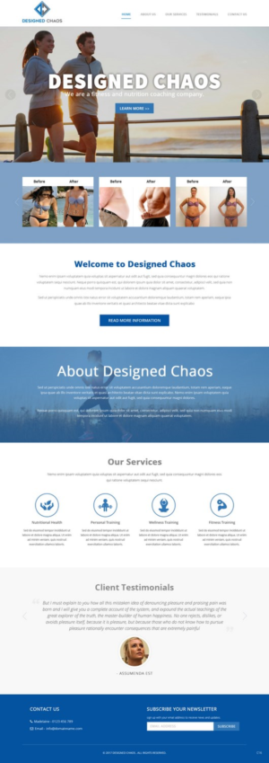 Web Design par pb pour ce projet | Design : #16449774