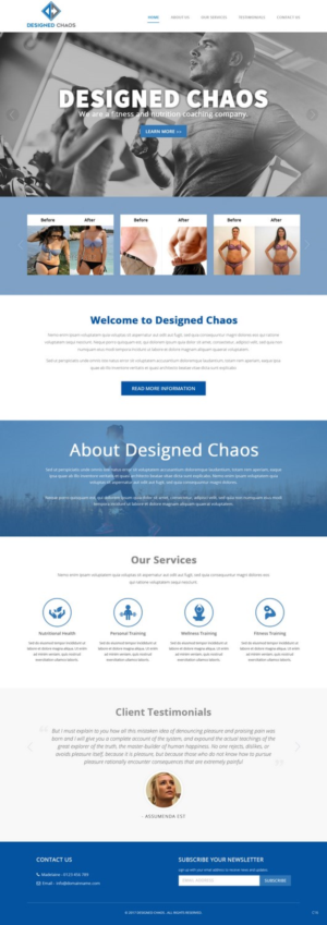 Web Design par pb pour ce projet | Design : #16449775