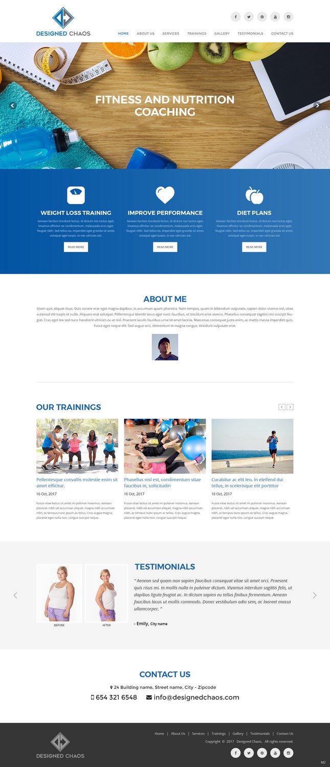 Web Design by pb for this project | Design #16449778