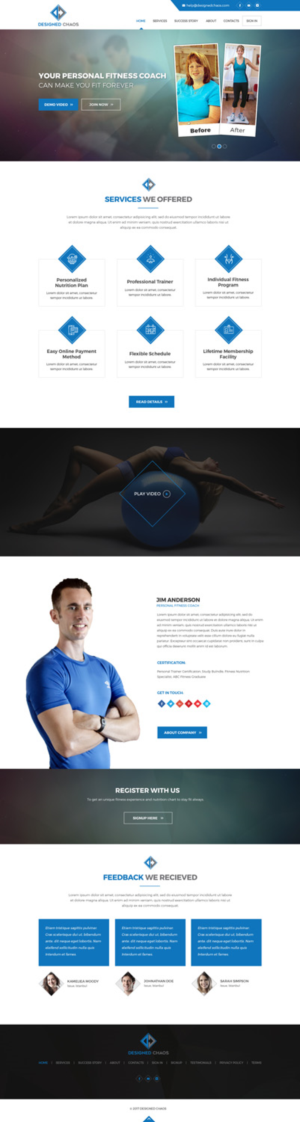 Web Design by UniqueDesignz for this project | Design: #16550388