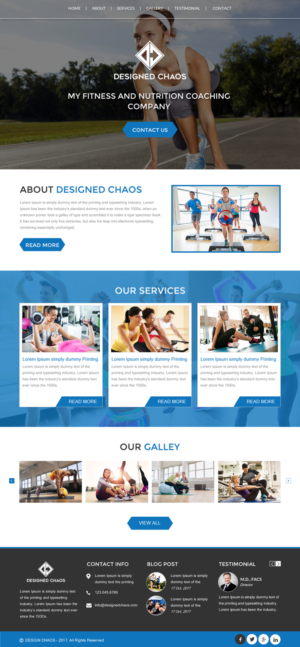 Web Design by rightway for this project | Design: #16462788