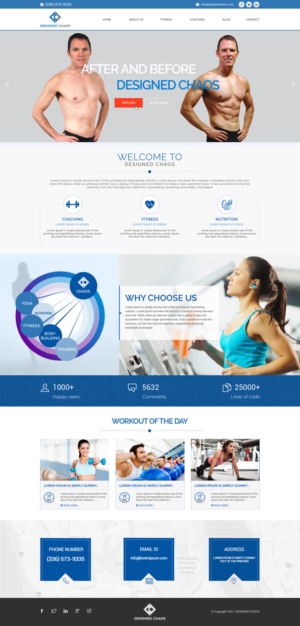 Web Design by Dream Logo Design for this project | Design #16461426