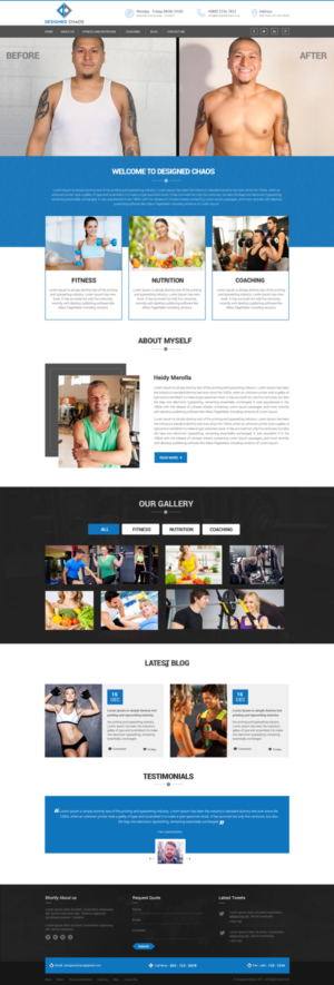 Web Design by Dream Logo Design for this project | Design: #16461432