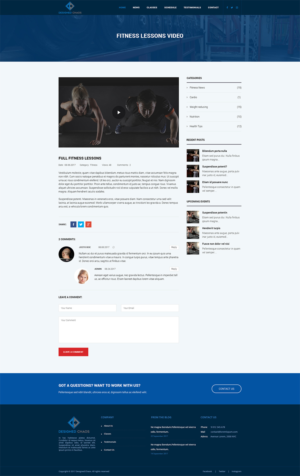 Web Design by Tazmani for this project | Design: #16549366