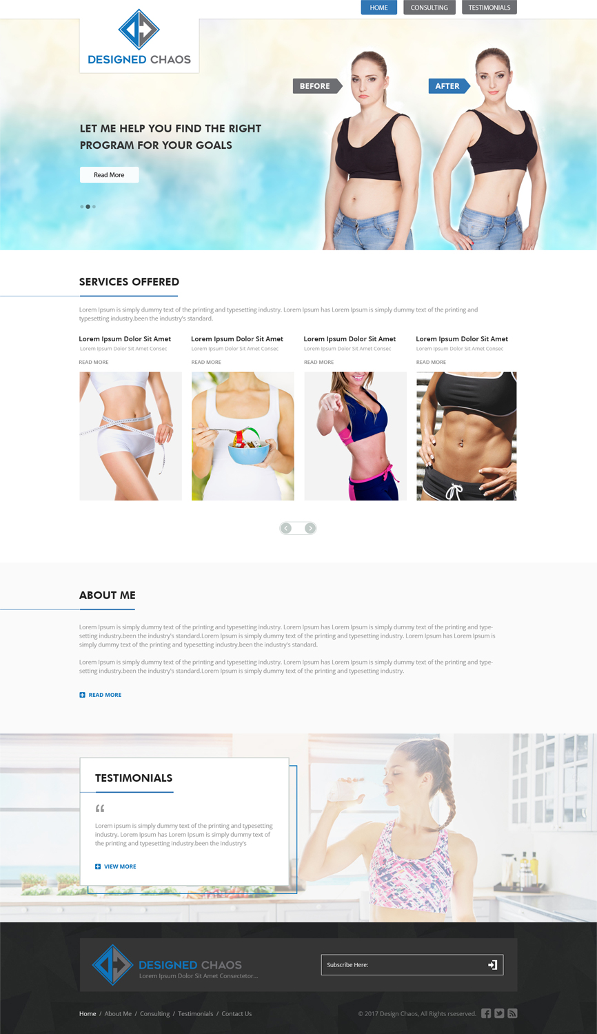 Web Design by PiXthemes for this project | Design #16550631