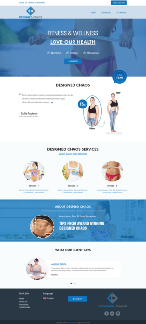 Web Design by PiXthemes for this project | Design: #16550909