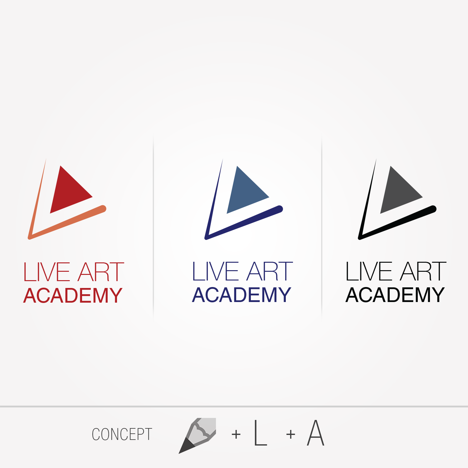 Logo Design by design eleven for Live Art Academy | Design #16494638