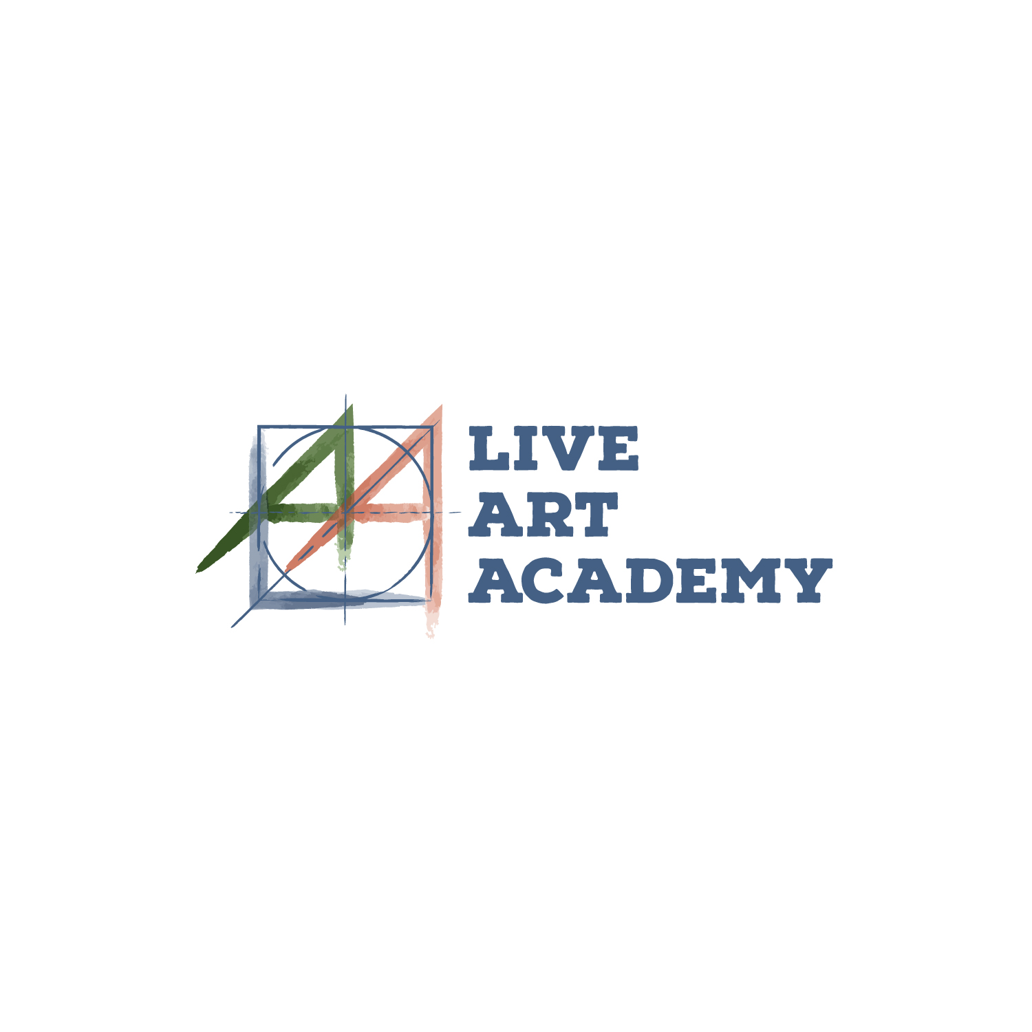Logo-Design von at-as für Live Art Academy | Design #16497257