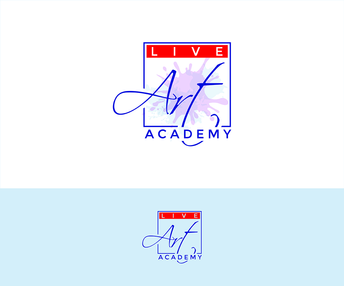 Logo Design by eMARK for Live Art Academy | Design #16571196