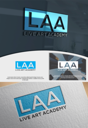 Logo Design by Renewable for Live Art Academy | Design: #16448484