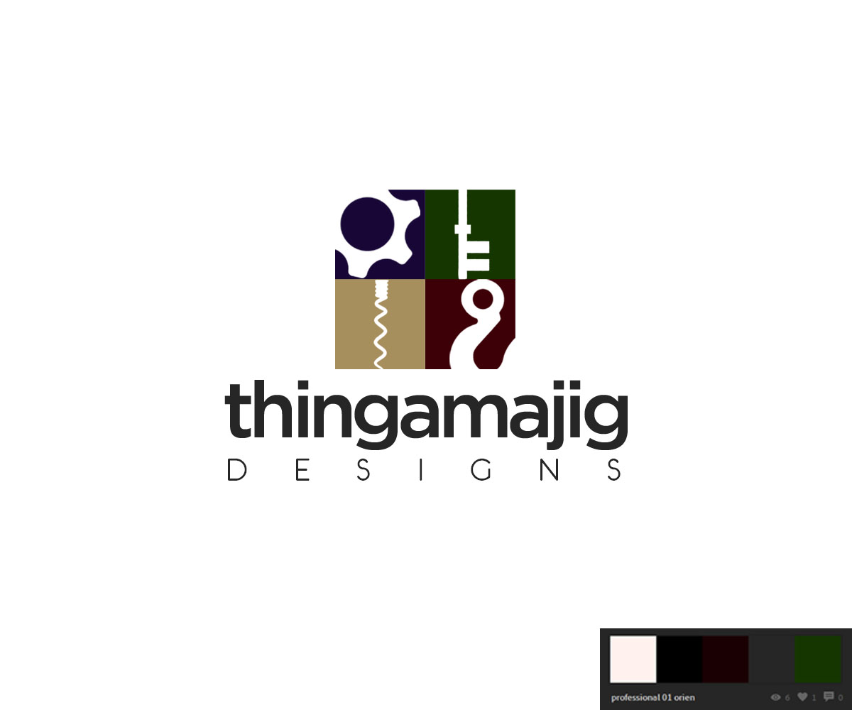 Logo Design by ZETA for Thingamajig Designs | Design #2707730