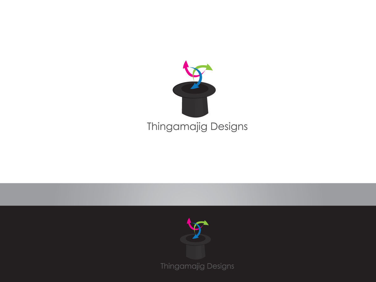 Logo Design by rootee for Thingamajig Designs | Design #2679196