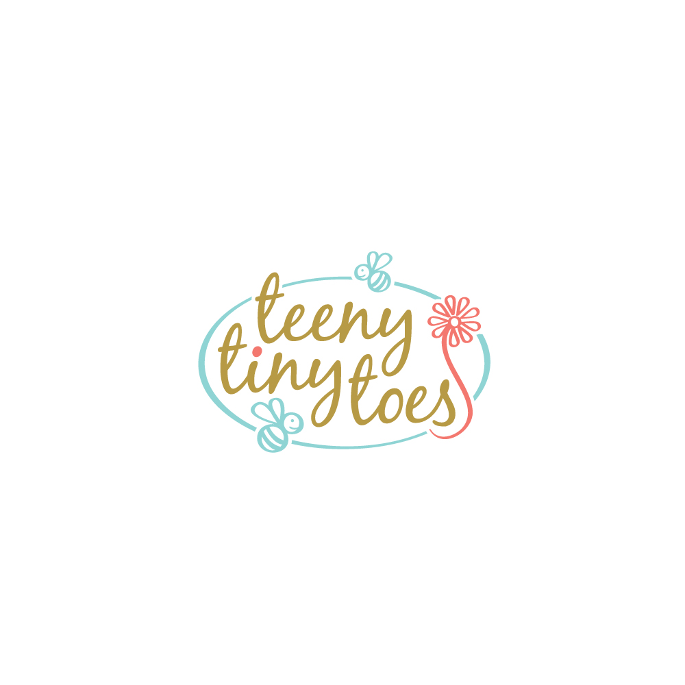 Logo Design by Sujit Banerjee for Teeny Tiny Toes | Design #16468806