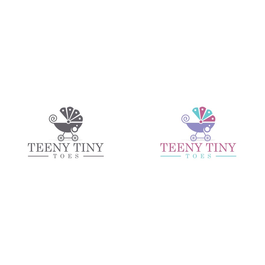 Logo Design by creative.bugs for Teeny Tiny Toes | Design #16444494