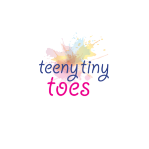 Logo Design by Resurrection Design Studio. for Teeny Tiny Toes | Design #16471998