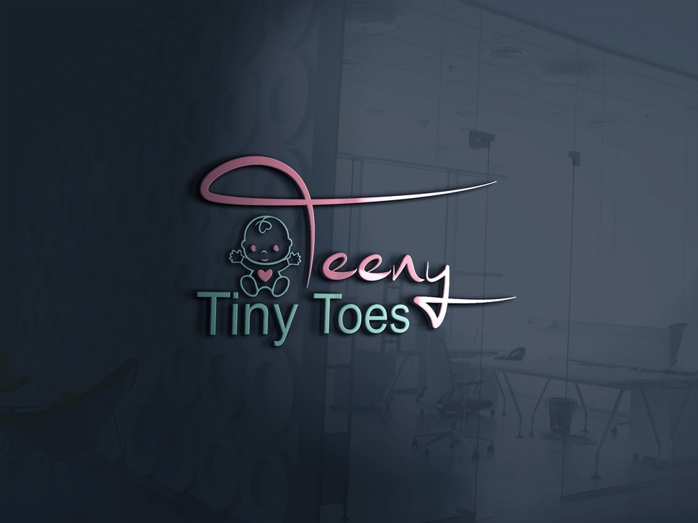 Logo Design by tani_sha321 for Teeny Tiny Toes | Design #16454942