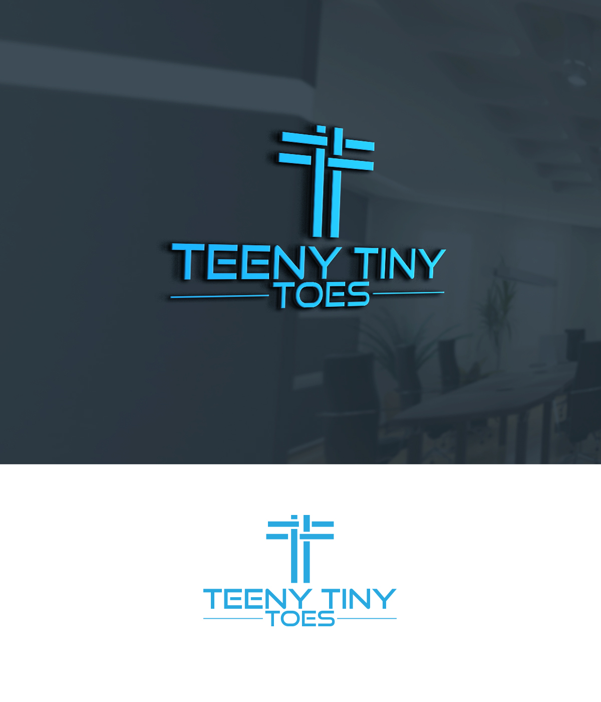 Design de Logo par supercreative pour Teeny Tiny Toes | Design #16456862