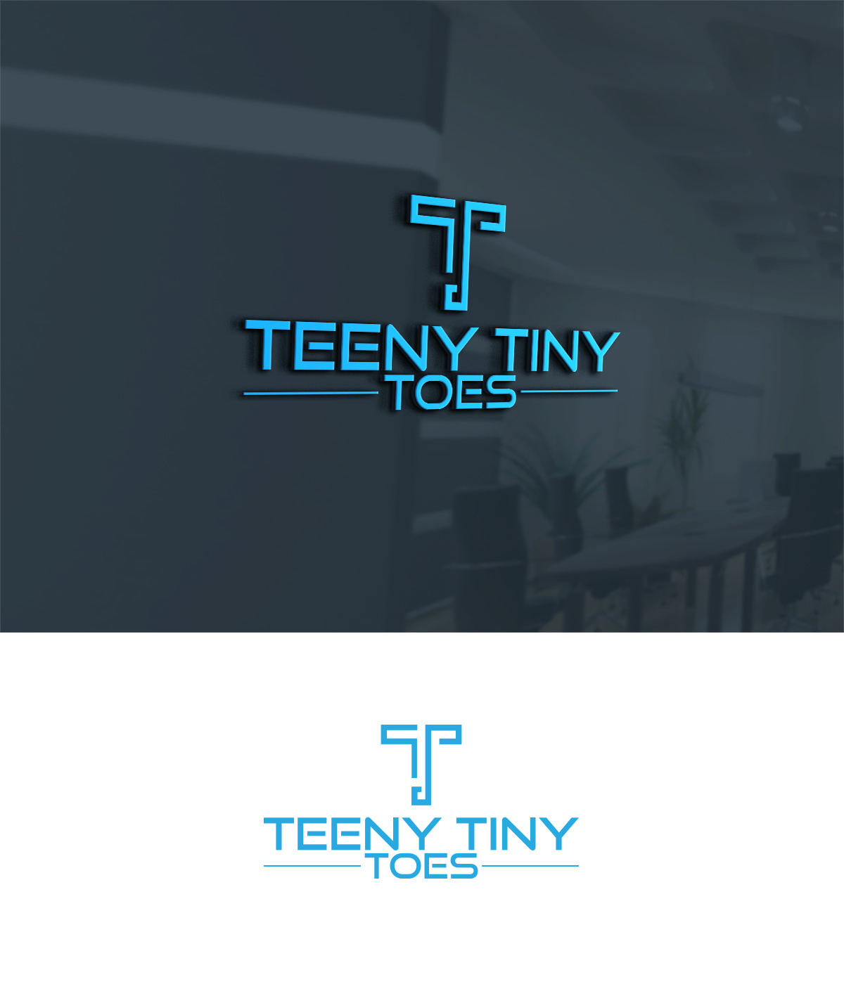 Design de Logo par supercreative pour Teeny Tiny Toes | Design #16456867