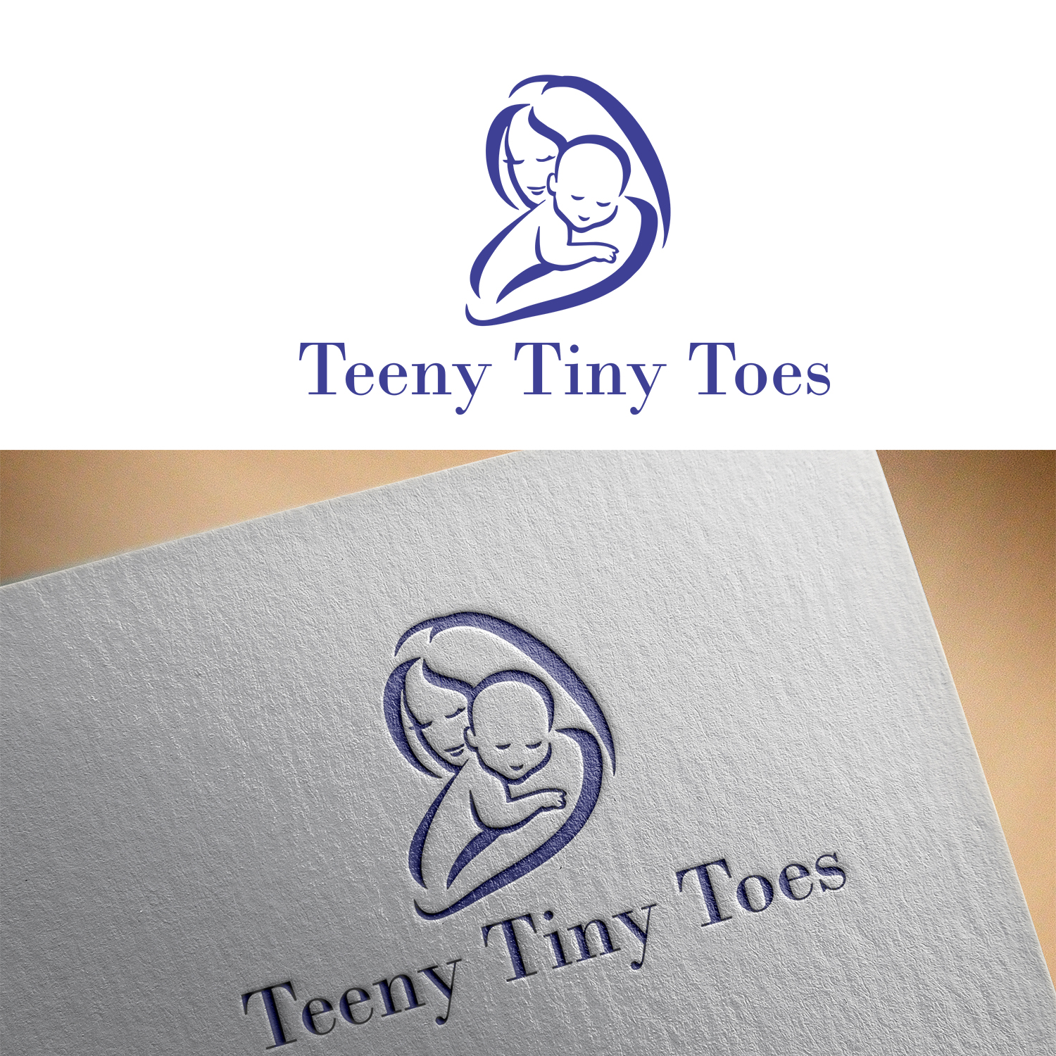 Logo Design by Amila Sri Muthukelum for Teeny Tiny Toes | Design #16460094