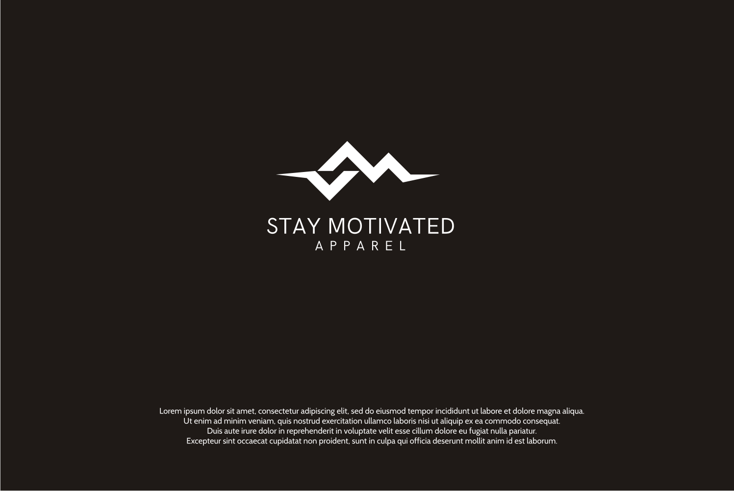 Logo Design by nusdofficial for Stay Motivated Apparel | Design #16608767