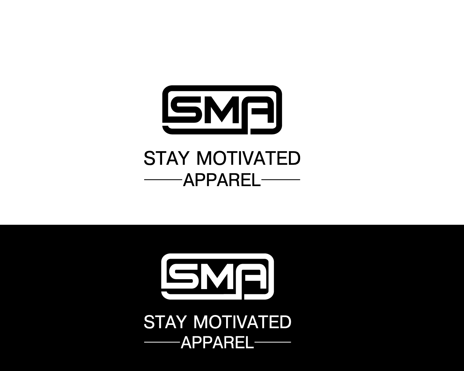 Logo-Design von Atec für Stay Motivated Apparel | Design #16442063