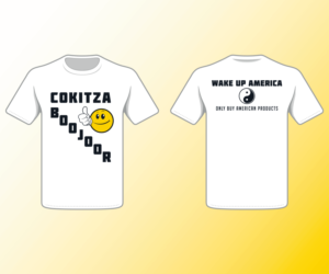 Cokitza  (it can be colored, larger fonts,) | Design de T-shirt par nreimer