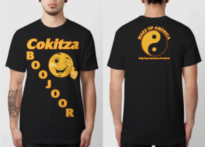 Cokitza  (it can be colored, larger fonts,) | T-shirt Design by CREARTIVE